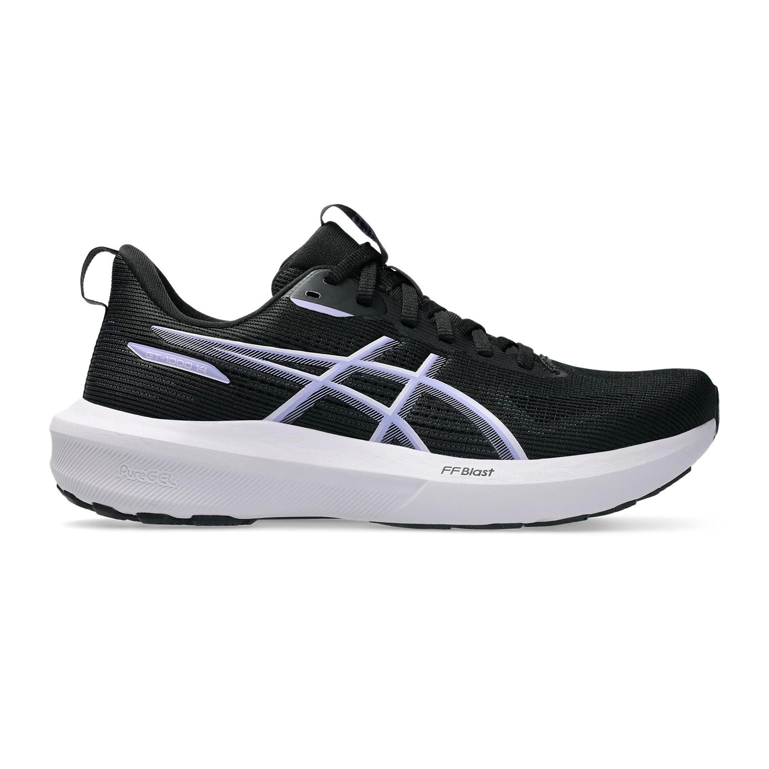 ASICS GT-1000 14 Stabilitätsschuh Damen - schwarz, lila